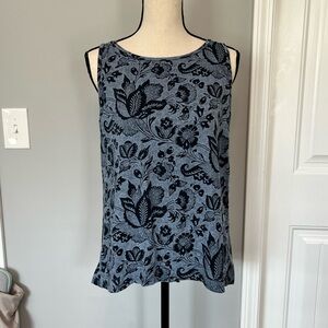 LOFT Blue Floral Too